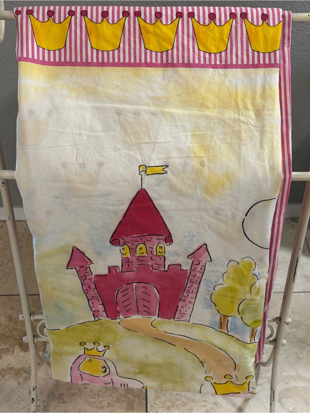 IKEA Girl's Twin Duvet Cover Princess Double Sided EUC